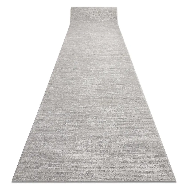 RugsX Modern Tuls Runner in Grey Size: 120 cm x 120 cm Grey 120 cm x 120 cm