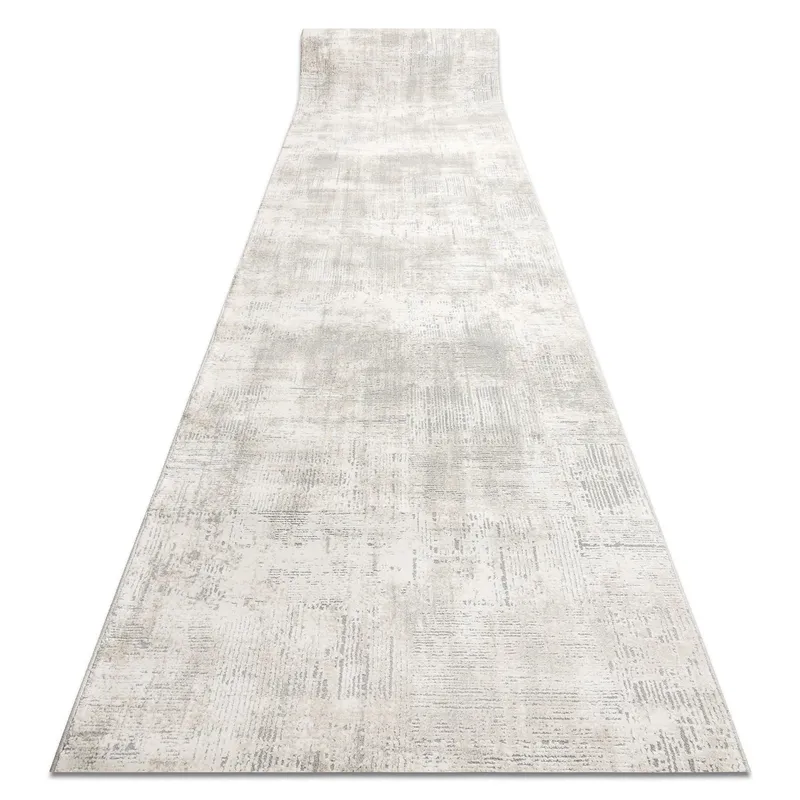 RugsX Modern Tuls Runner in Grey Size: 60 cm x 360 cm Grey 60 cm x 360 cm