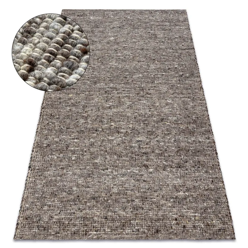 RugsX Nepal Rug in Grey Size: 60 cm x 100 cm Grey 60 cm x 100 cm
