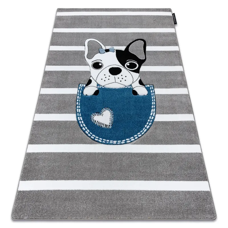 RugsX Petit Rug in Grey Size: 200 cm x 290 cm Grey 200 cm x 290 cm