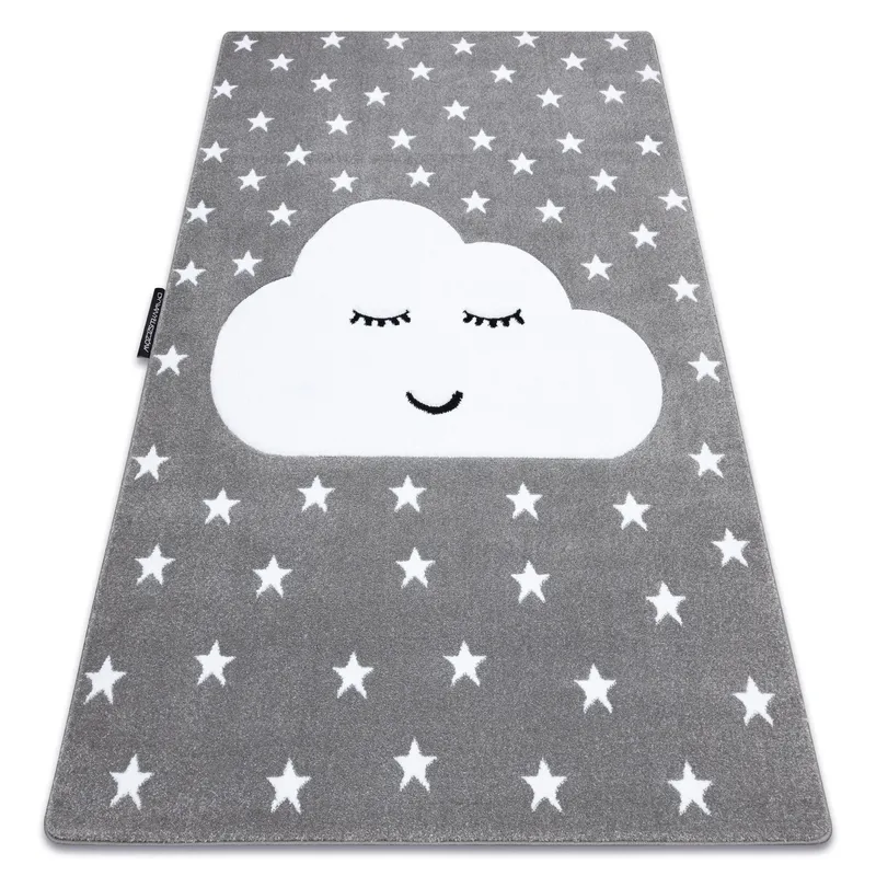 RugsX Petit Rug in Grey Size: 80 cm x 150 cm Grey 80 cm x 150 cm
