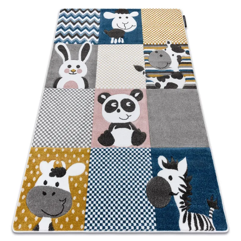 RugsX Petit Rug in Yellow Size: 80 cm x 150 cm Yellow 80 cm x 150 cm