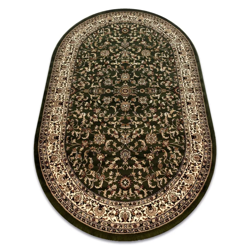 RugsX Royal Rug in Green Size: 100 cm x 180 cm Green 100 cm x 180 cm