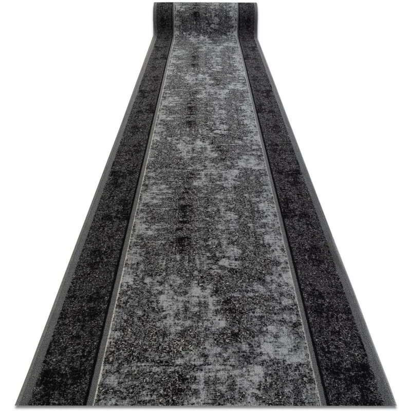 Rugsx Runner anti-slip Stark 80 cm grey grey 80x280 cm