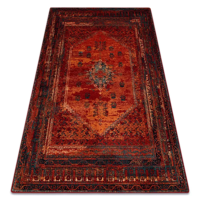 Rugsx - Wool carpet omega mistik red red 170x235 cm