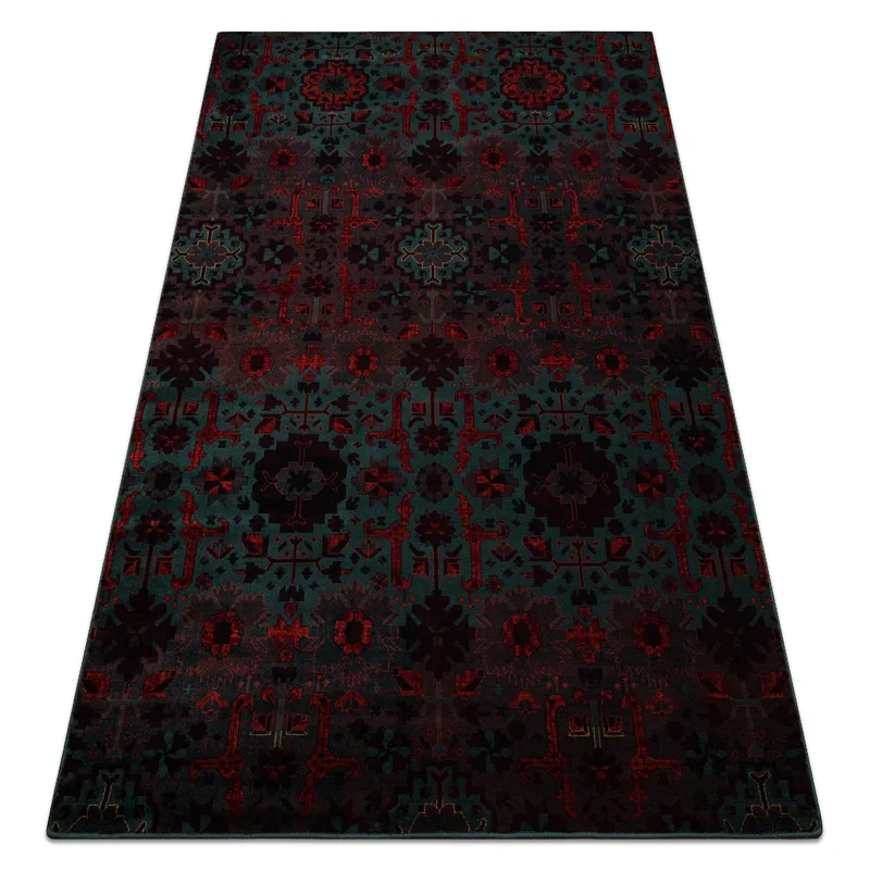 RugsX Wool Omega Rug in Red Size: 200 cm x 300 cm Red 200 cm x 300 cm