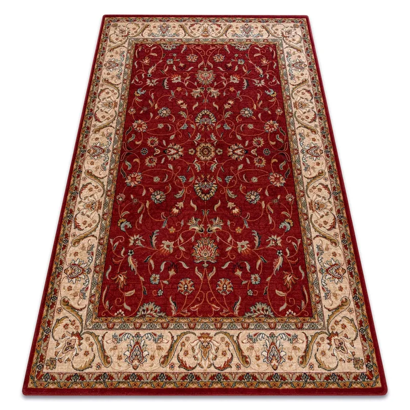 RugsX Wool Omega Rug in Red Size: 66 cm x 100 cm Red 66 cm x 100 cm