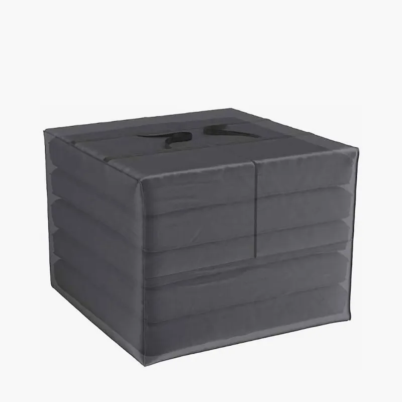 Ruma AeroCover Cushion Bag Breathable Polyester Storage Cover W80xD80xH60cm in Dark Grey Size: 1 Pack Dark Grey 1 Pack