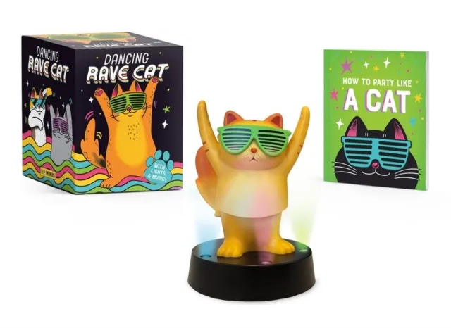 Running Press Dancing Rave Cat : With Lights & Music!