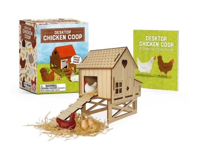 Running Press Desktop Chicken Coop : Build Your Own!