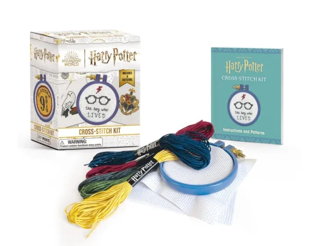 Running Press Harry Potter Cross-Stitch Kit