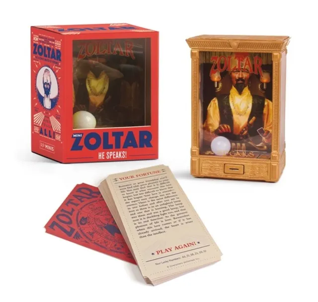 Running Press Mini Zoltar : He Speaks!