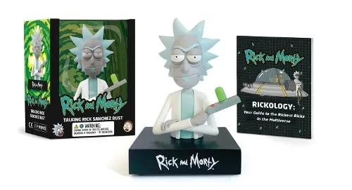 Running Press Rick and Morty Talking Rick Sanchez Bust