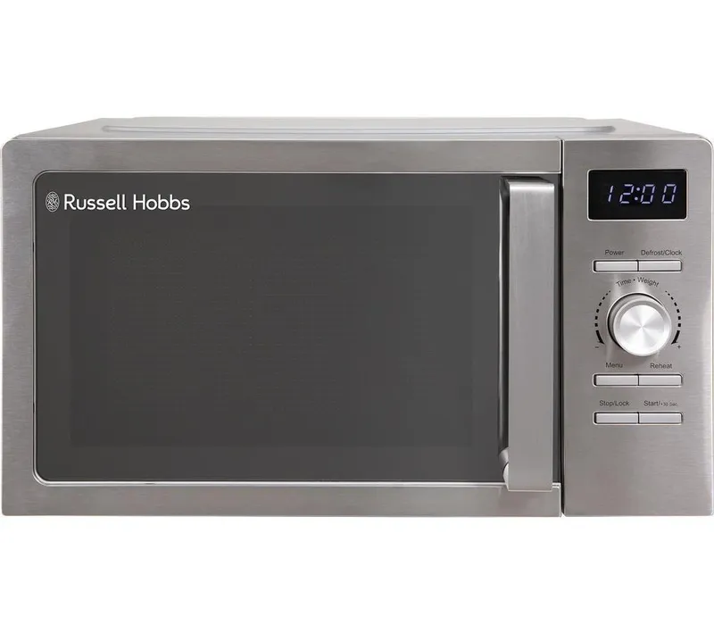 Russell Hobbs RHMD828SS Solo Microwave - Silver/Grey