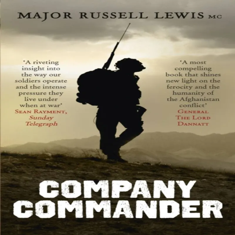 Russell Lewis Company Commander Paperback Book Multicolor