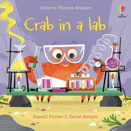 Russell Punter Crab in a lab