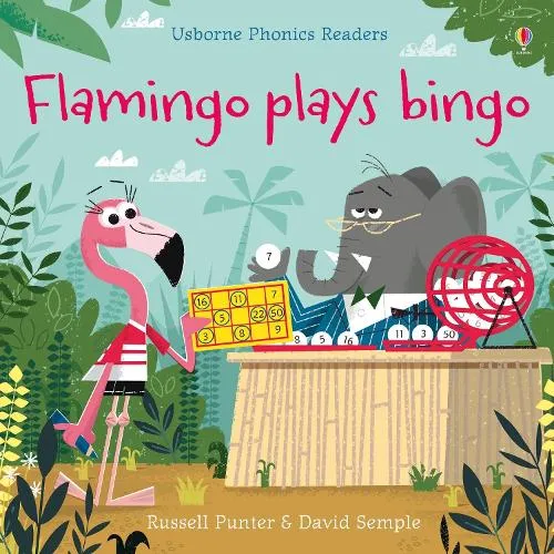 Russell Punter Flamingo plays Bingo