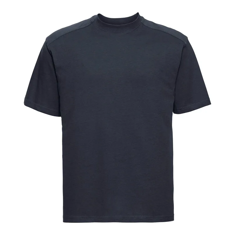 Russell Men's Heavyweight T-Shirt in Navy Size: 2XL Navy 2XL