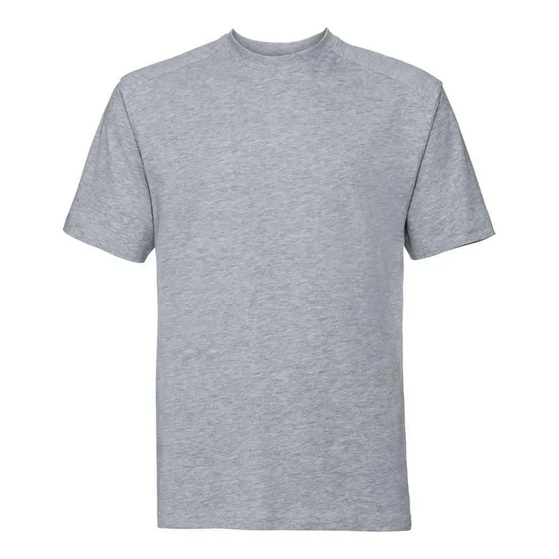 Russell Men's Viscose Heavyweight T-Shirt in Grey Size: XL Grey XL