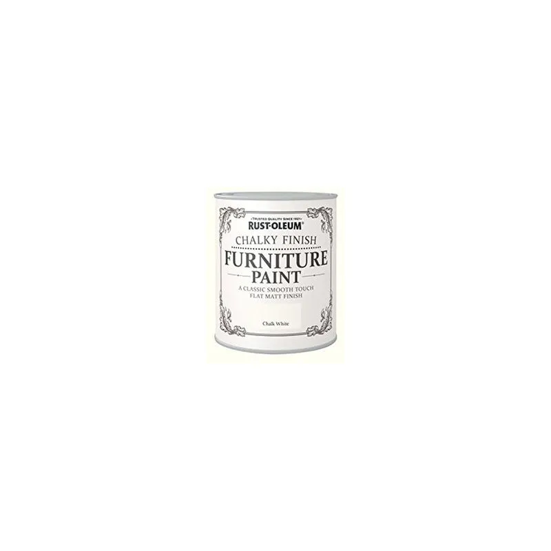 Rust-Oleum Chalk Chalky Furniture Paint Chalk White 2.5L