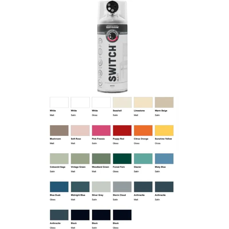 RustOleum Rust-Oleum Switch Spray Paint - 400ml