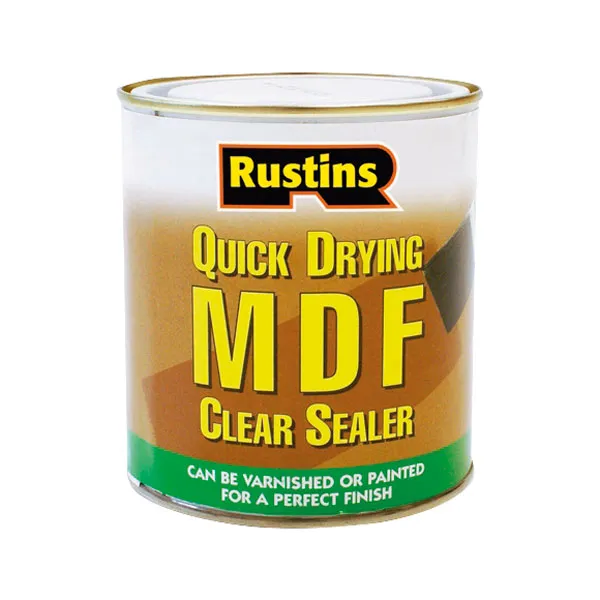 Rustins MDFS500 Quick Drying Mdf Sealer Clear 500ml