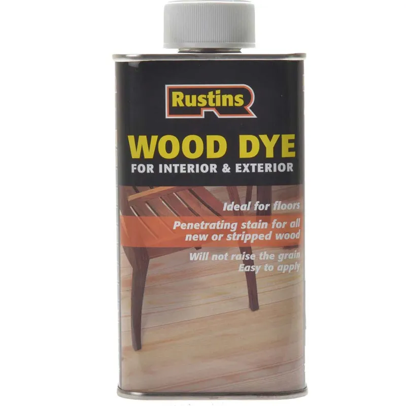 Rustins WDAP250 Wood Dye Antique Pine 250ml