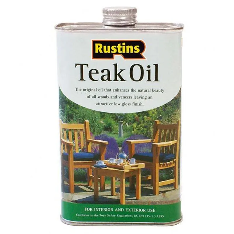 TEAK5000 Teak Oil 5 litre RUSTO5L - Rustins