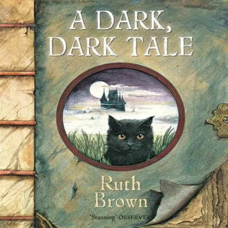 Ruth Brown Dark, Dark Tale Paperback Book Multicolor