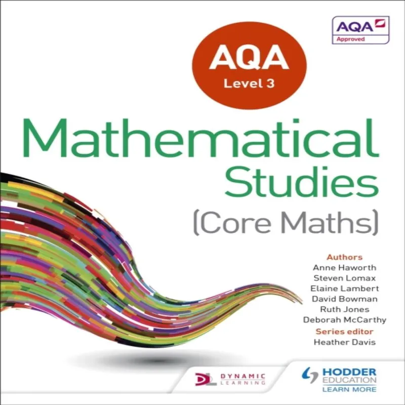 Ruth Jones Aqa Level 3 Certificate in Mathematical Studies Paperback Book Multicolor