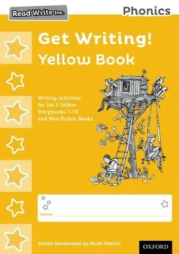 Ruth Miskin Read Write Inc. Phonics: Get Writing! Yellow Book Pack of 10