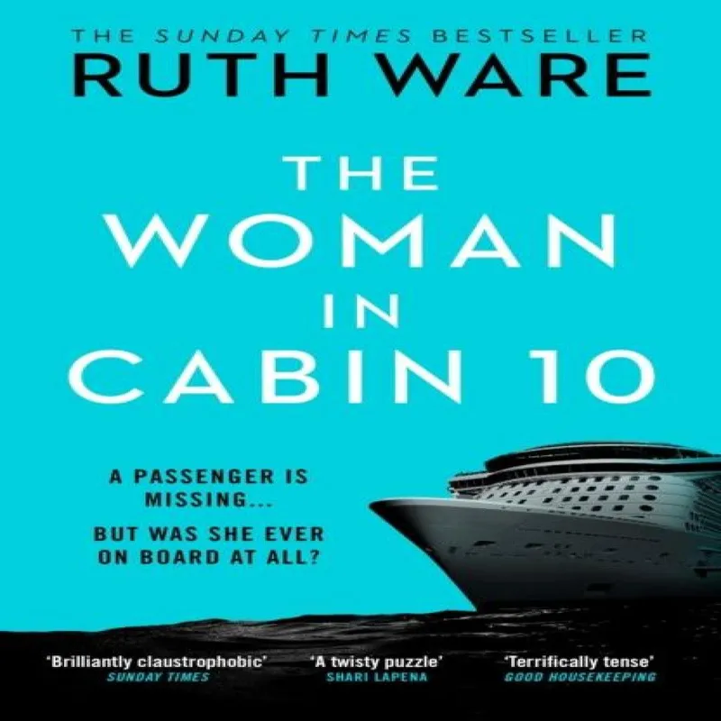 Ruth Ware The Woman in Cabin 10 Paperback Book Multicolor