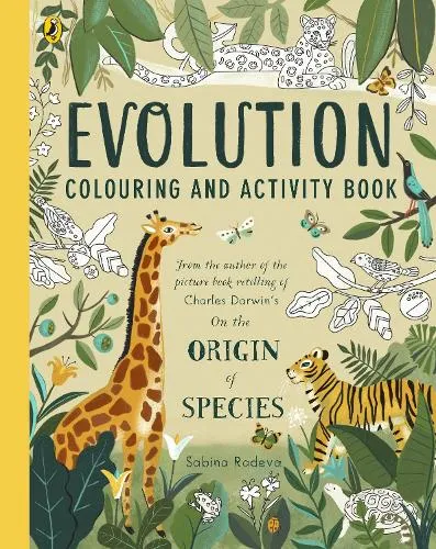 Sabina Radeva Evolution Colouring and Activity Book