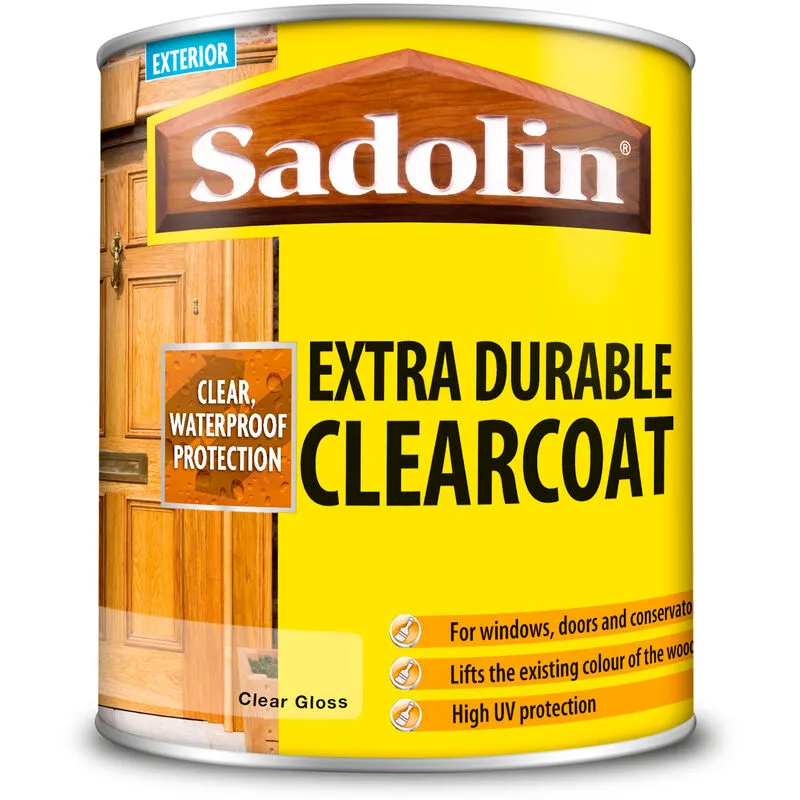 Extra Durable Clear Coat - Gloss - 1L - Sadolin