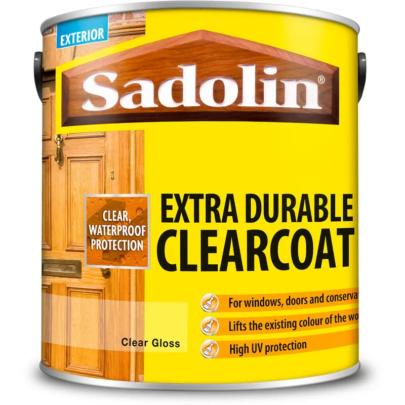 Extra Durable Clear Coat - Gloss - 2.5L - Sadolin