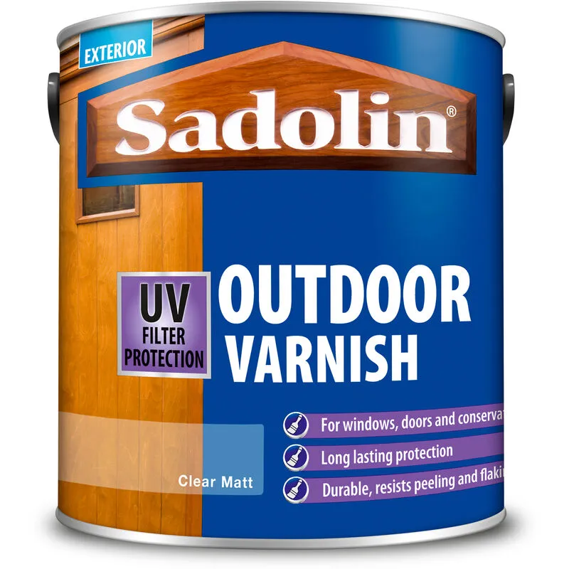 Outdoor Varnish - Matt - 2.5L - Sadolin