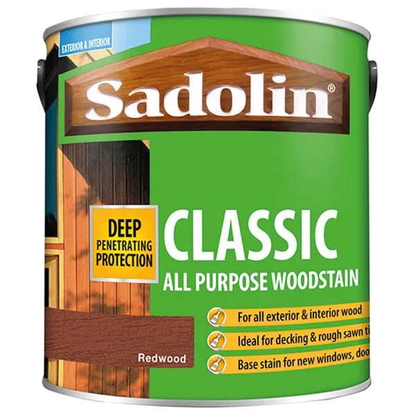 Sadolin Classic Wood Protection Woodstain Heritage Oak 2.5l
