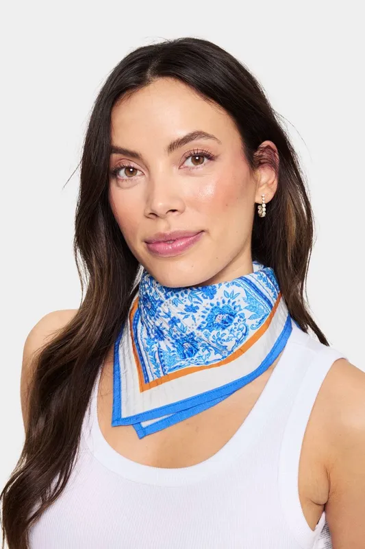 Saint Tropez Women's KaisaSZ Scarf in Cobalt - Cobalt