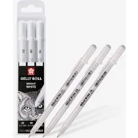 Sakura : Gelly Roll : White Gel Pen : Set of 3