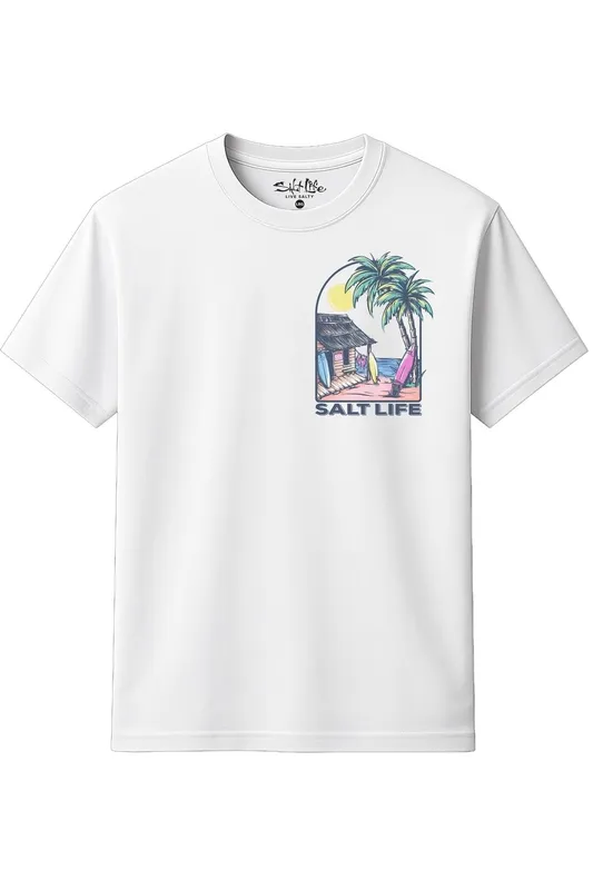Salt Life Beach Shack Mens T-Shirt