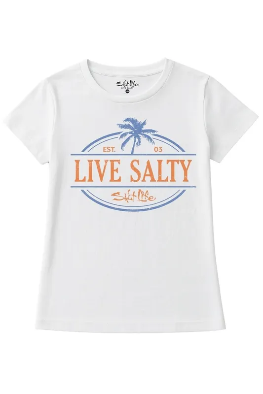 Salt Life Live Salty Womens T-Shirt - - Size: XL