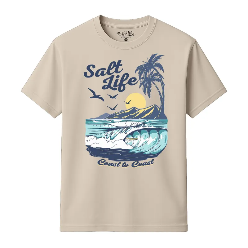 Salt Life Coast to Coast Mens T-Shirt