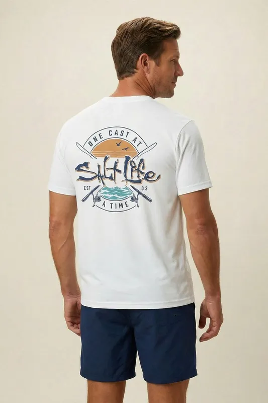 Salt Life One Cast Mens T-Shirt