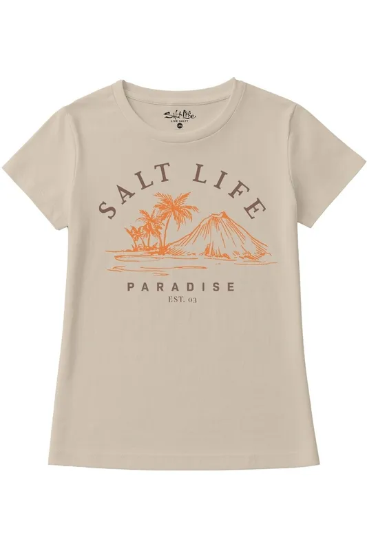 Salt Life Paradise Womens T-Shirt - - Size: XL