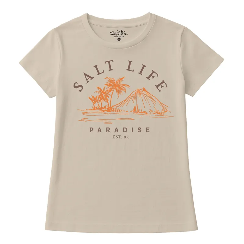 Salt Life Paradise Womens T-Shirt - - Size: Xxl