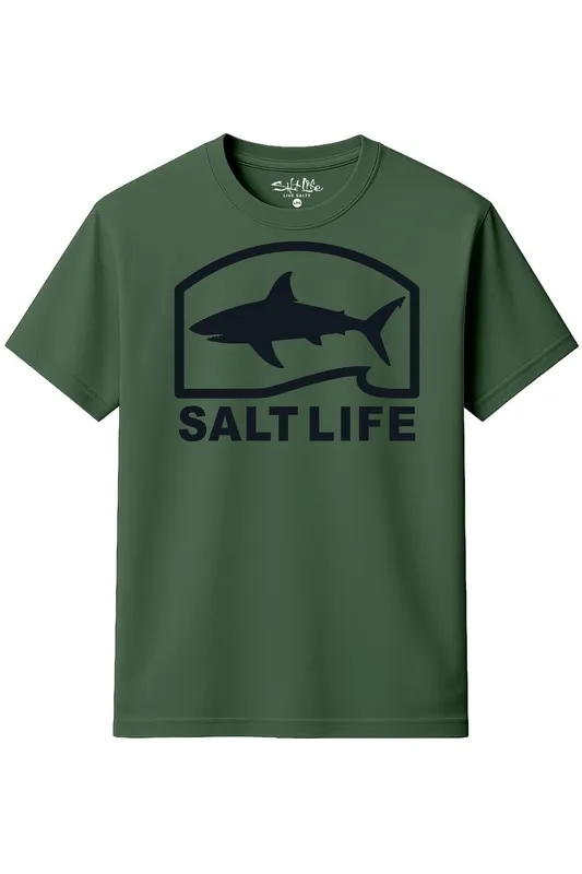 Salt Life Pro Salt Shark Mens T-Shirt