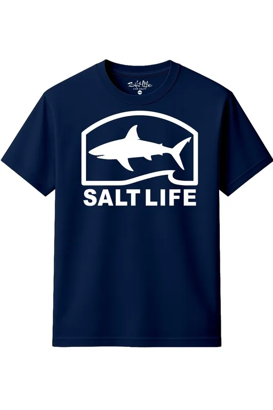 Salt Life Pro Salt Shark Mens T-Shirt