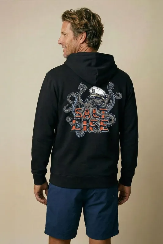 Salt Life Underwater Alien Mens Hoodie
