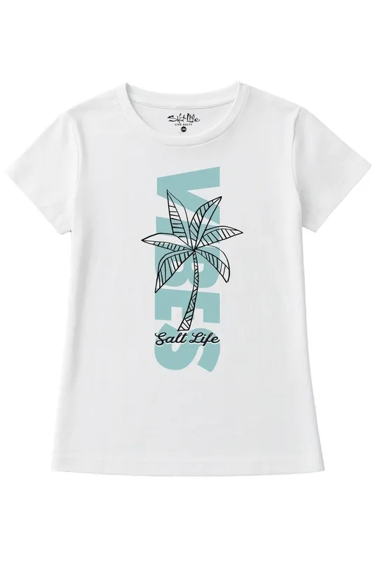 Salt Life Vibes Womens T-Shirt - - Size: L