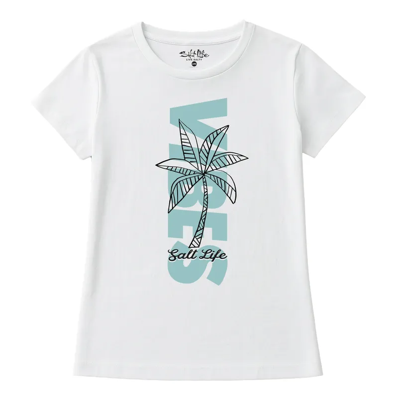 Salt Life Vibes Womens T-Shirt - - Size: XL